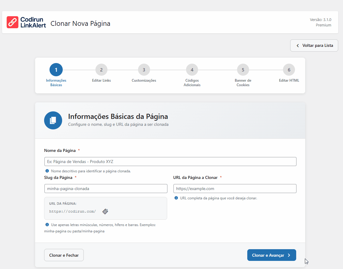 LinkAlert Cloning Demonstration